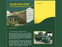 Tablet Screenshot of gartenbau-quandt.de
